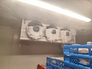 problems in walk-in cooler